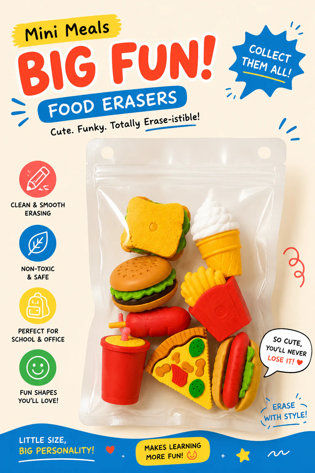 Food Erasers