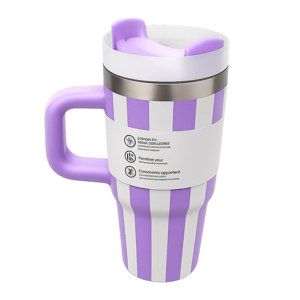 Lavendar Tumbler